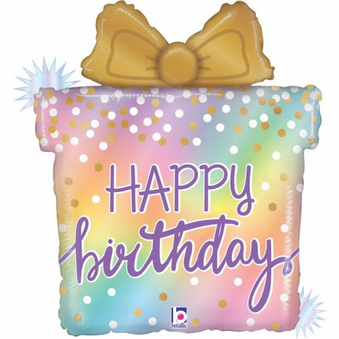 Opal Birthday Present Shape 58cm INFLATED #359598