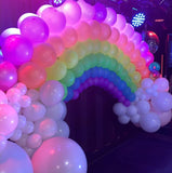 Rainbow Arch Garland for your Own Backdrop from