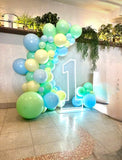 Neon Light Up Numbers White or Multi Coloured