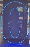 Neon Light Up Numbers White or Multi Coloured