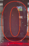 Neon Light Up Numbers White or Multi Coloured