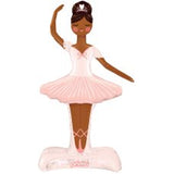 Ballerina-Dark Skin 126cm 49 Inch AIR FILLED Floor Standing  INFLATED #63366