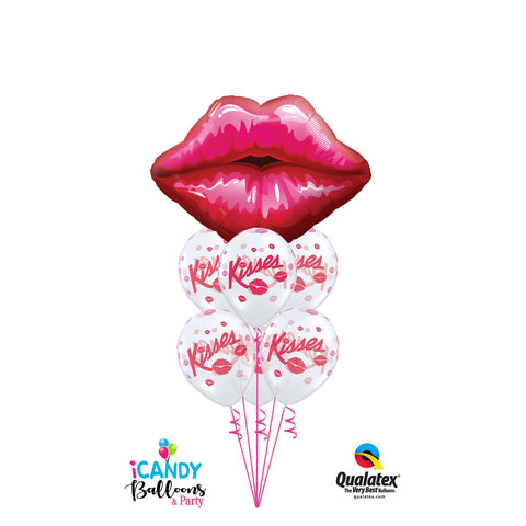 The Big Kiss Balloon Bouquet #Vday1