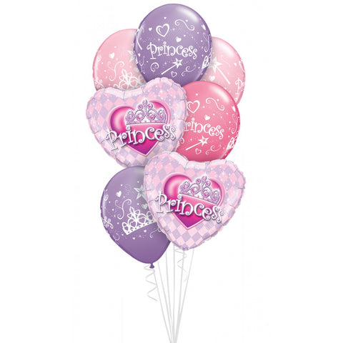 Princess Dazzler Balloon Bouquet INFLATED #82463