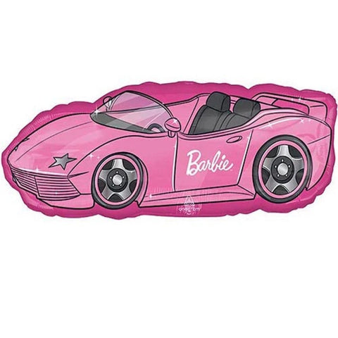 Barbie Roadster Car Licensed Shape Foil (94cm x 36cm) INFLATED #47061