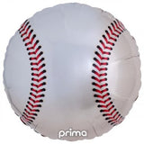 45cm Round Baseball Foil Balloon #602126