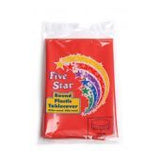 Red Tablecover Plastic Round