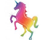 Unicorn Full Body Rainbow  Foil Balloon INFLATED #35700