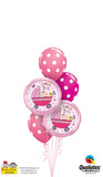 Baby Girl Stroller Balloon Bouquet