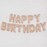 Rose Gold 'Happy Birthday' Foil Letter Banner Kit # 53668