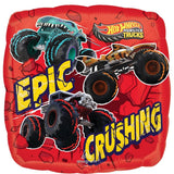 Hot Wheels Monster Trucks Licensed Foil 45cm (18") INFLATED #49606