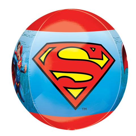 Superman Licensed Orbz 40cm (16") INFLATED #48523