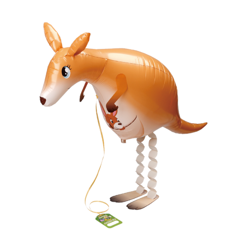 Walking Kangaroo balloon Pet Walker 100cm Australia INFLATED #22531