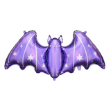 Purple Bat (96cm x 44cm) Foil Shape INFLATED #005945