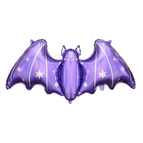 Purple Bat (96cm x 44cm) Foil Shape INFLATED #005945