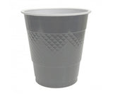 Silver Plastic Cups 12oz (350ml) 20pk