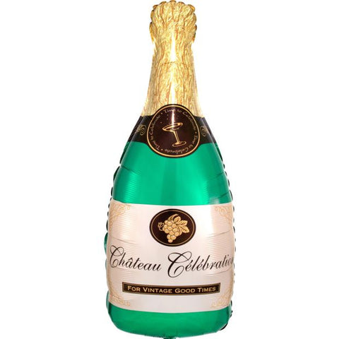 Champagne Bottle INFLATED (35cm x 91cm) Foil Shape #04949