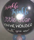 Twinkle Twinkle Little Star Gender Reveal Balloon
