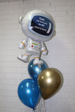 Father's Day Love you to the Moon & Back Astronaut Balloon Bouquet