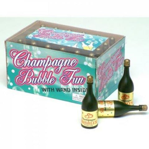 Champagne Bottle Bubbles Box 24 #173191