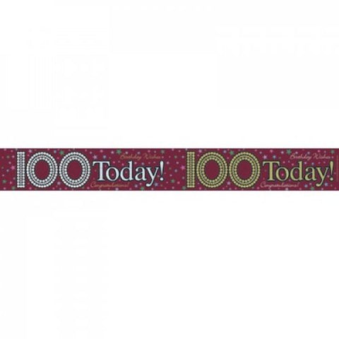 100 Today 2.6m Banner #664396