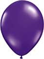 Purple 11inch Latex Balloon Jewel Tone 25pk Qualatex