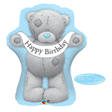 Happy Birthday Teddy Shaped Foil Balloon #16624