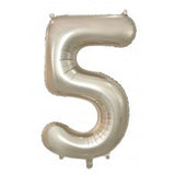 Giant INFLATED Champagne Number 5 Foil 86cm Balloon #231695
