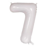 70th Giant INFLATED Helium Number Balloons 22 Colours to choose from