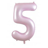 5th Birthday Giant INFLATED Helium Numbers -22 colours