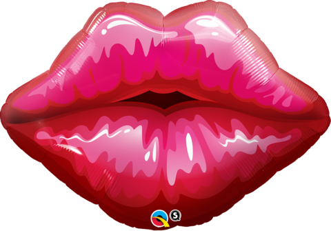 Kissey Lips Foil Supershape Balloon #16451