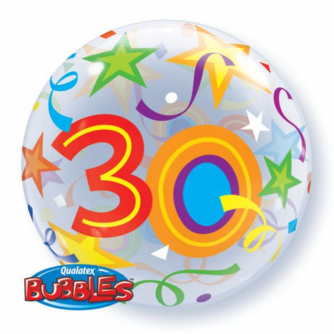 30th Birthday Bubble Balloon #24168