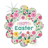 Spring Flowers Easter Foil Shape 45cm (18") #26083