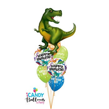 Dinosaur Tyrannosaurus Extravaganza Balloon Bouquet