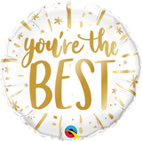 You're The Best Gold Foil 45cm Balloon #88167