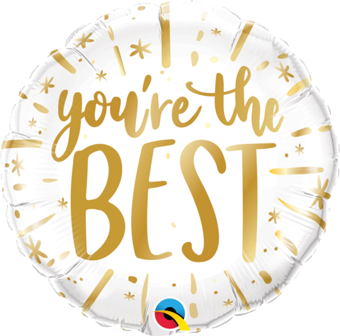 You're The Best Gold Foil 45cm Balloon #88167