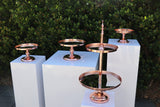 Cake Stand Hire Rose Gold