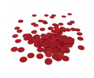 Red Confetti Dots 2cm 15gm