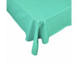 Turquoise Plastic Tablecover Roll 30m