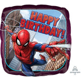 Licensed Foil 45cm Spiderman Animated Birthday #34664