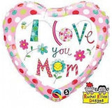 I LOVE YOU MOM Foil Balloon #78280