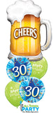 30th Birthday Cheers Bouquet #30BDC02