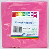 Magenta Napkins Lunch 50pk