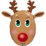 Reindeer Head Foil Balloon 36" 91cm #39069