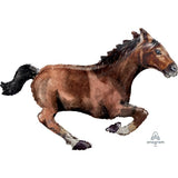 Galloping Horse (101cm x 63cm) Foil Shape 101cm INFLATED #39543