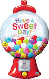 Sweet Day Gumball Machine Foil Supershape Balloon #30730