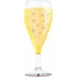 Champagne Glass Foil Supershape Balloon #16269