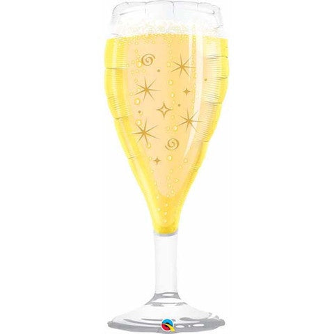 Champagne Glass Foil Supershape Balloon #16269