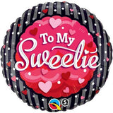 To My Sweetie Foil 45cm Balloon #40853