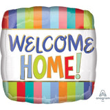 Welcome Home Stripes INFLATED Foil 45cm (18") #41174